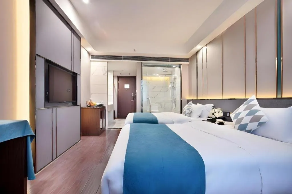 Bed in PARK INN KUNMING AIRPORT