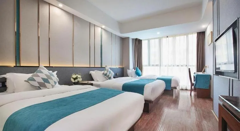 Bed in PARK INN KUNMING AIRPORT