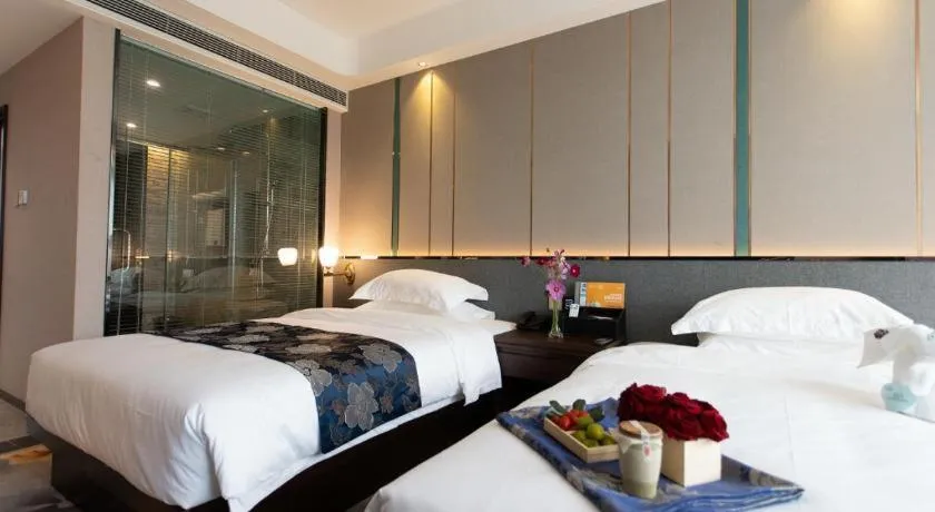 Bed in PARK INN KUNMING AIRPORT