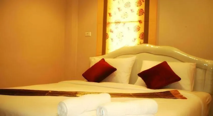 Bed in Green Home Resort
