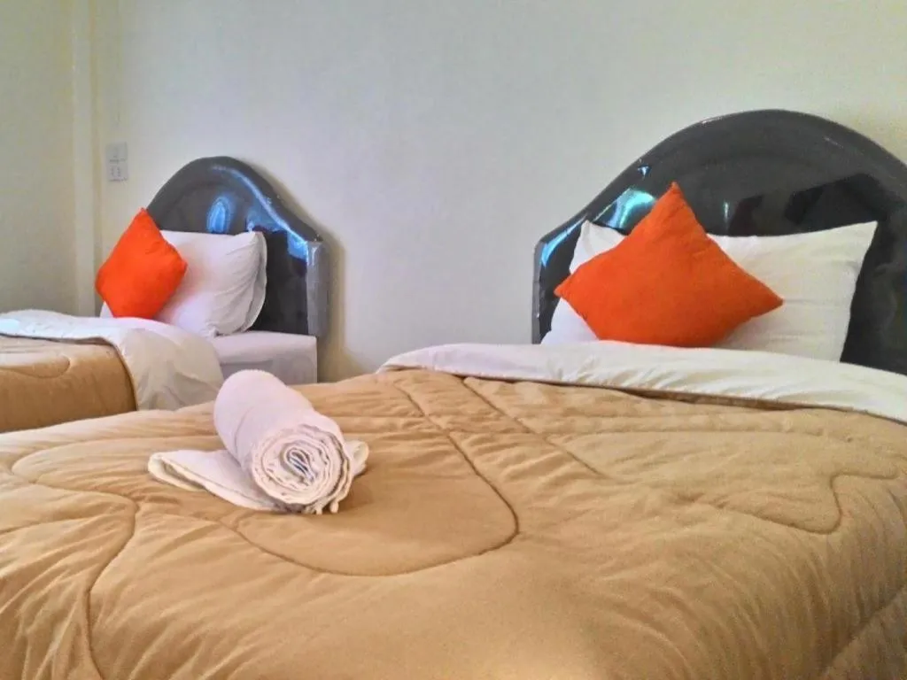 Bed in Green Home Resort