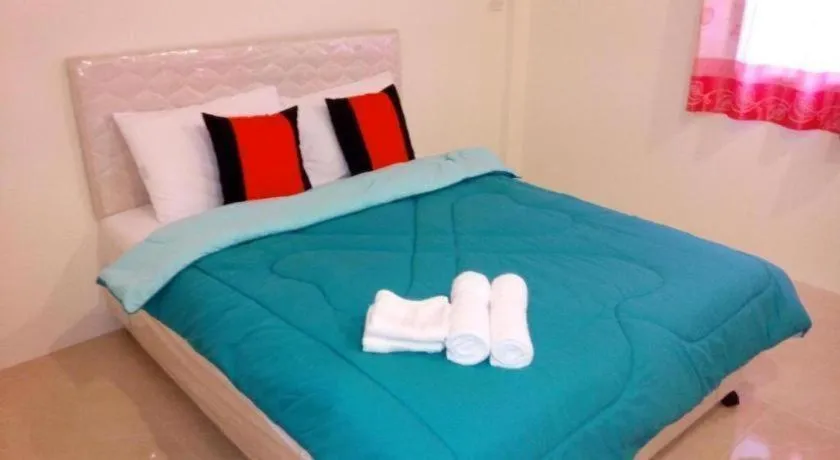 Bed in Green Home Resort