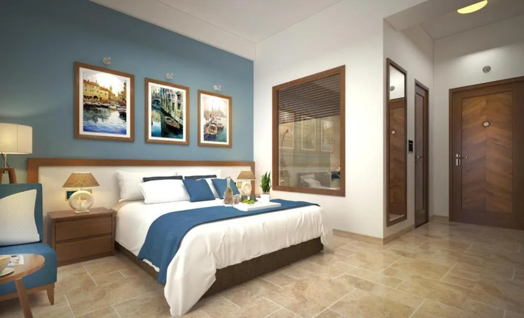 Bed in Marissa Hotel & Spa Hai Tien