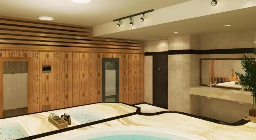 Bed in Marissa Hotel & Spa Hai Tien