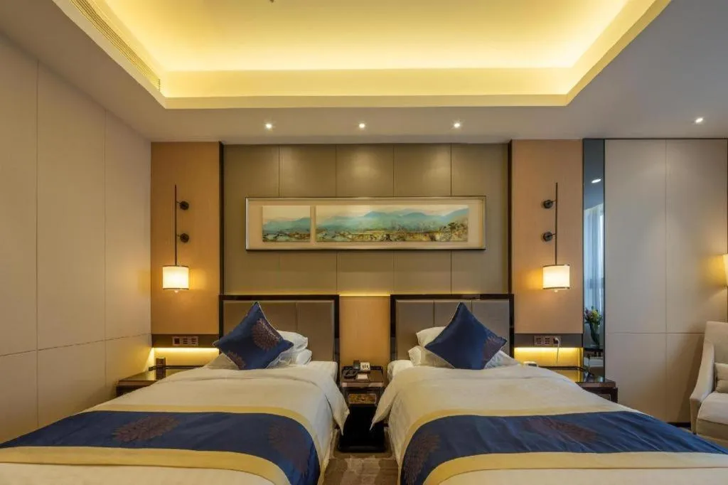 Bed in Qingshan Hotel Baotou