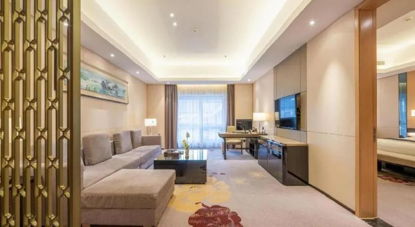 Bed in Qingshan Hotel Baotou