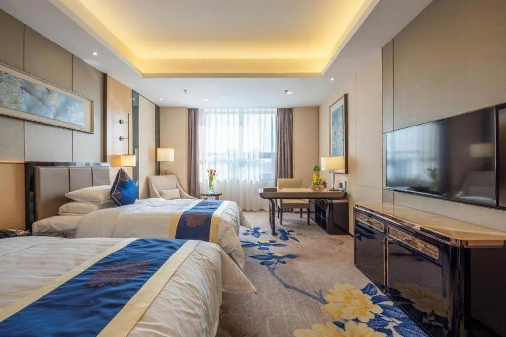 Bed in Qingshan Hotel Baotou