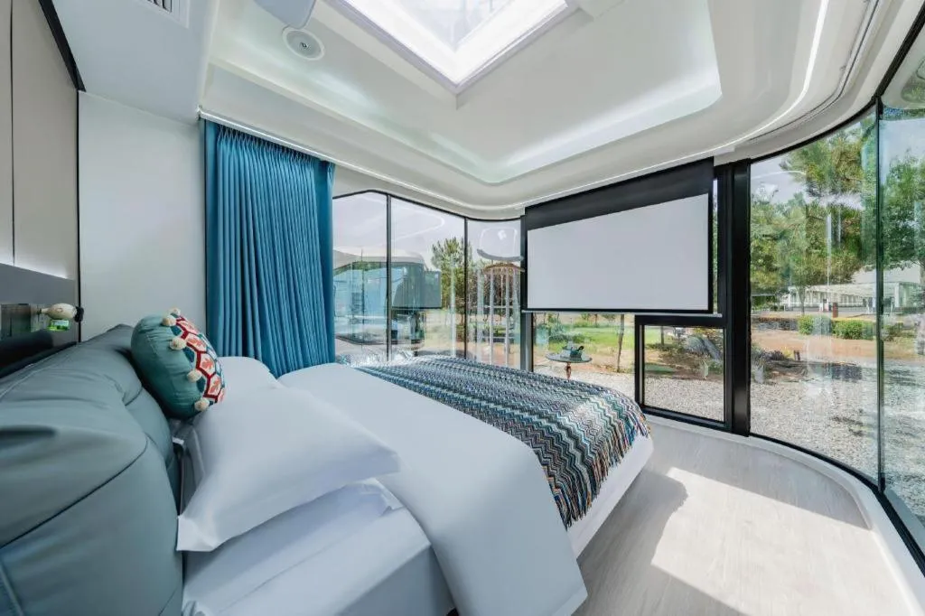 Bed in Qingshan Hotel Baotou