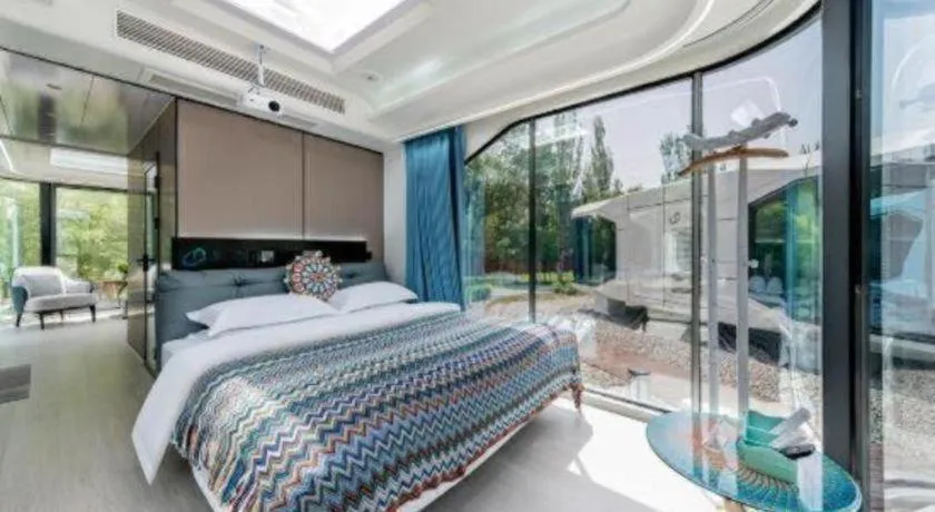 Bed in Qingshan Hotel Baotou