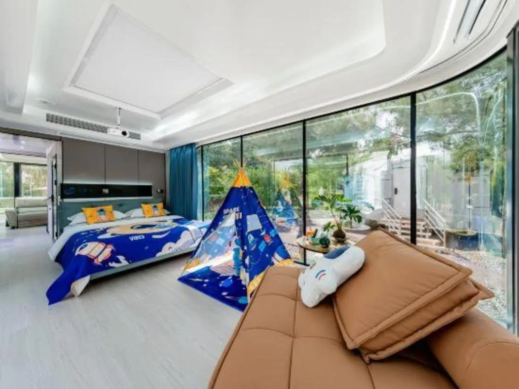 Bed in Qingshan Hotel Baotou