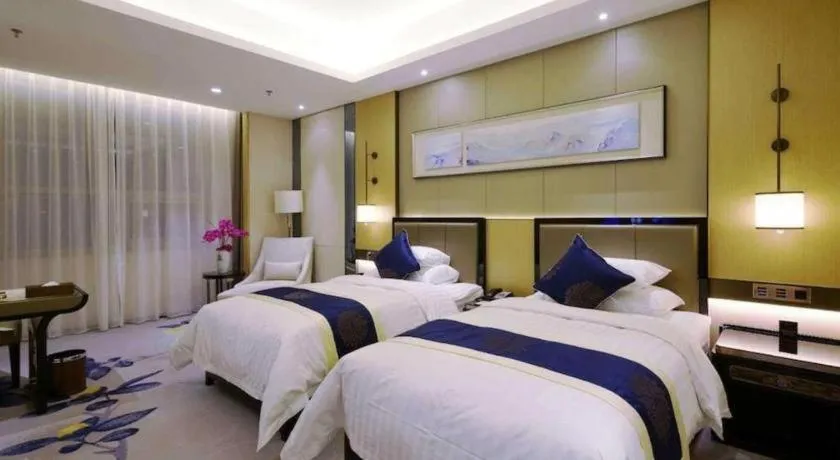 Bed in Qingshan Hotel Baotou