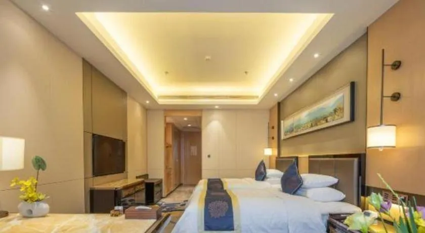 Bed in Qingshan Hotel Baotou