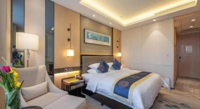 Bed in Qingshan Hotel Baotou