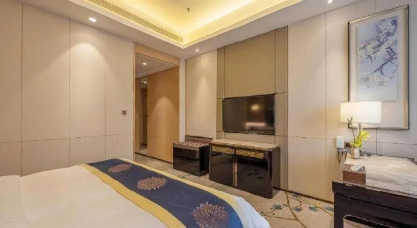 Bed in Qingshan Hotel Baotou