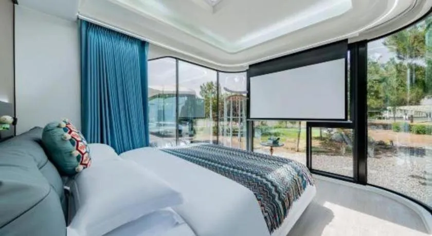 Bed in Qingshan Hotel Baotou