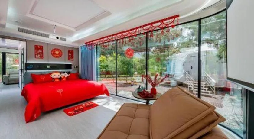 Bed in Qingshan Hotel Baotou