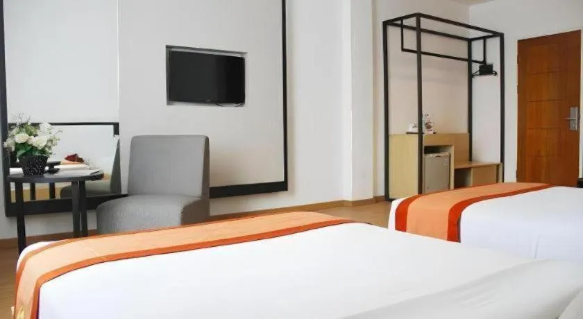 Bed in Buana Lestari Hotel