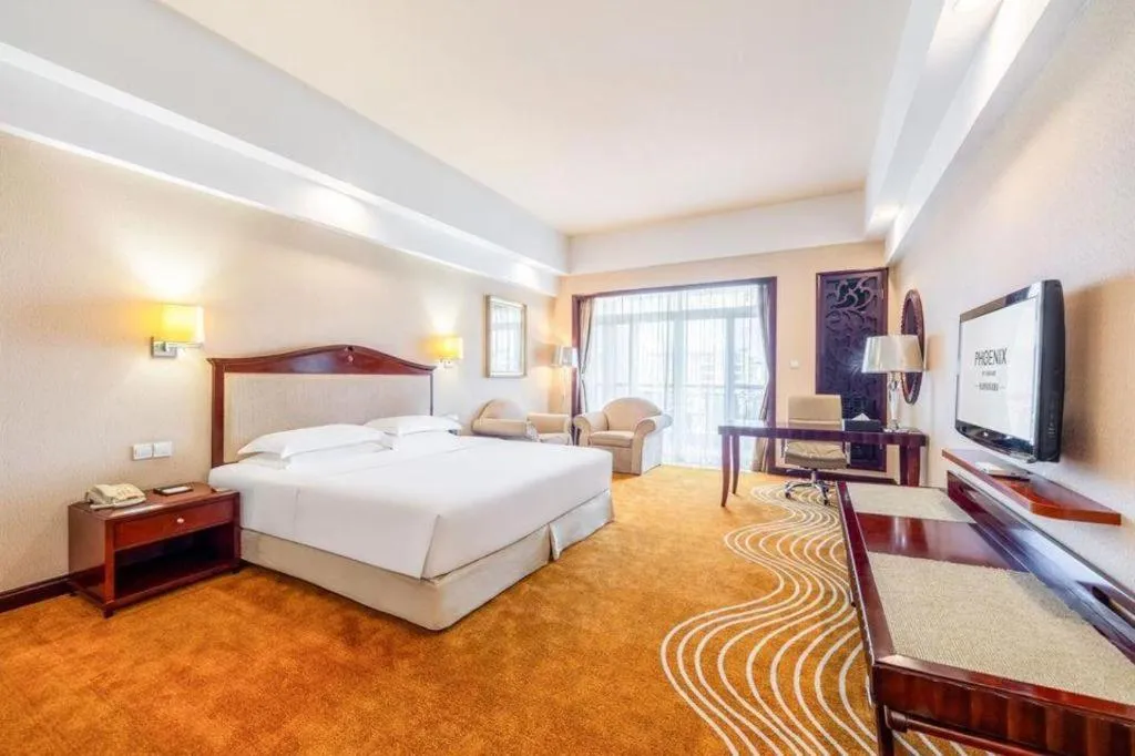 Bed in Country Garden Phoenix Hotel Huangshan