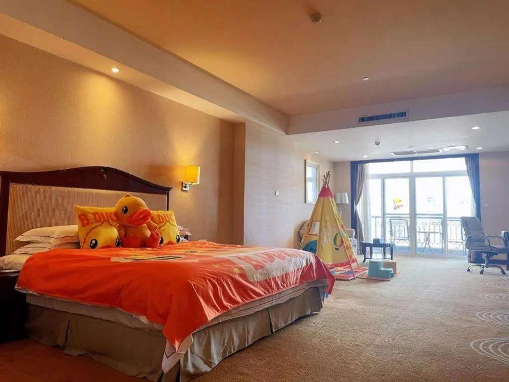 Bed in Country Garden Phoenix Hotel Huangshan