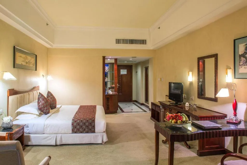 Bed in Country Garden Phoenix Hotel Huangshan