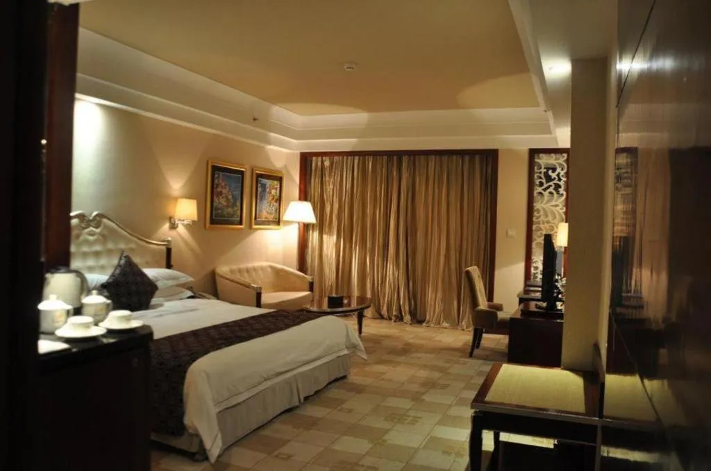 Bed in Country Garden Phoenix Hotel Huangshan