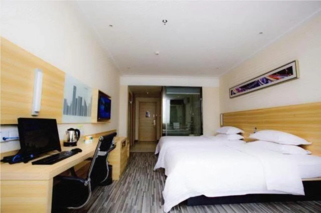 Bed in City Comfort Inn Wuhan Miaoshan