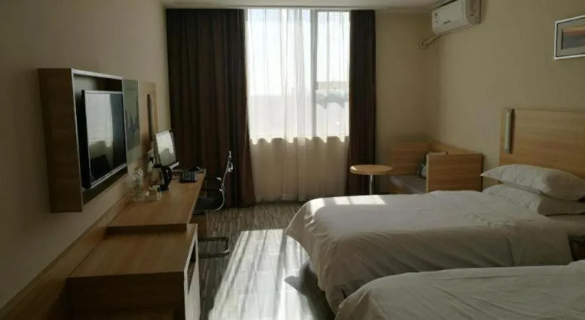 Bed in City Comfort Inn Wuhan Miaoshan