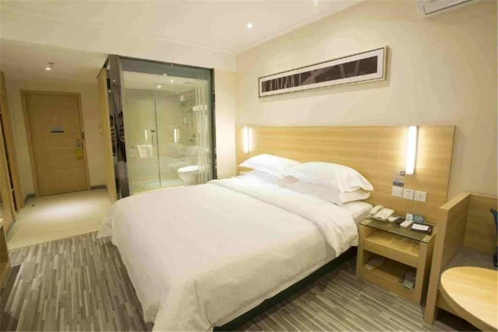 Bed in City Comfort Inn Wuhan Miaoshan