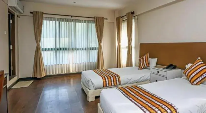 Bed in Grand Norling Hotel's Resort Bed in Grand Norling Hotel's Resort