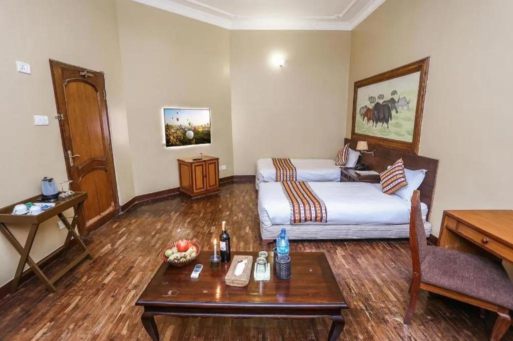 Bed in Grand Norling Hotel's Resort