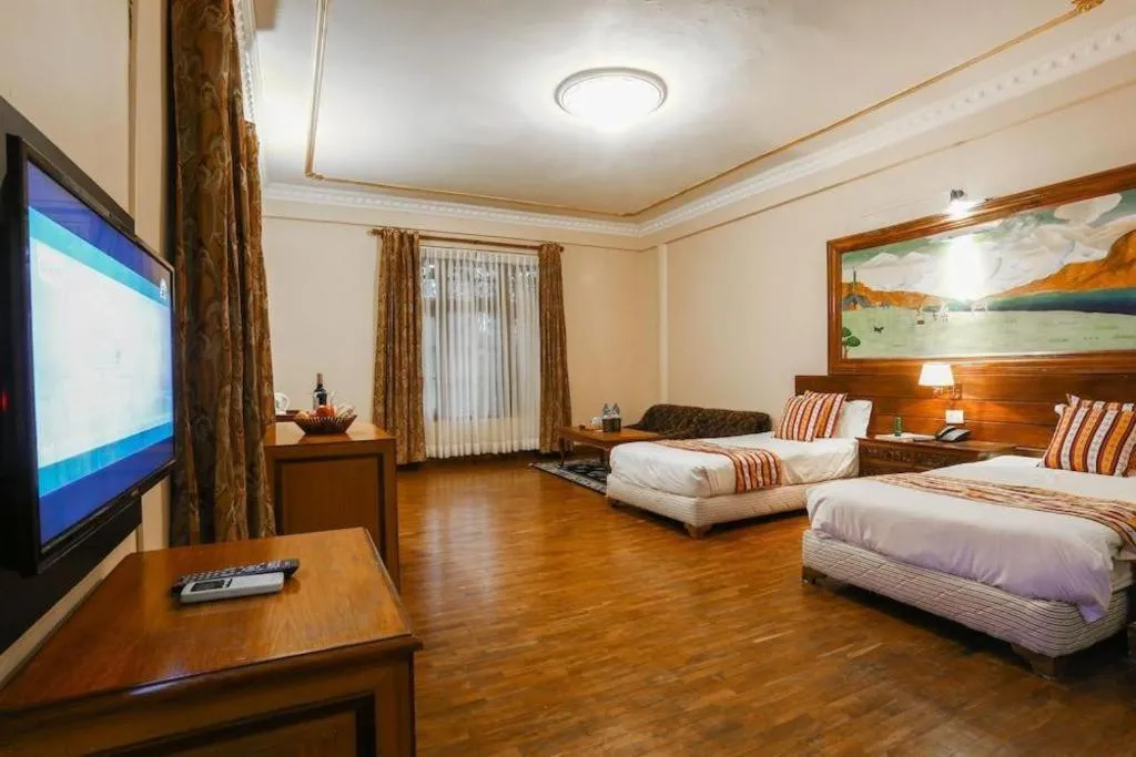 Bed in Grand Norling Hotel's Resort