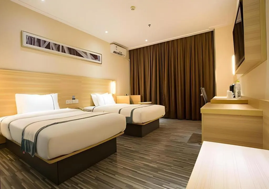 Bed in City Comfort Inn Nanning Langdong Changhu