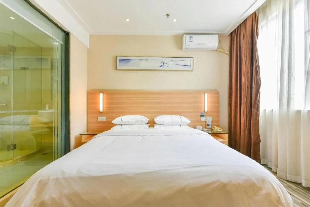 Bed in City Comfort Inn Nanning Langdong Changhu