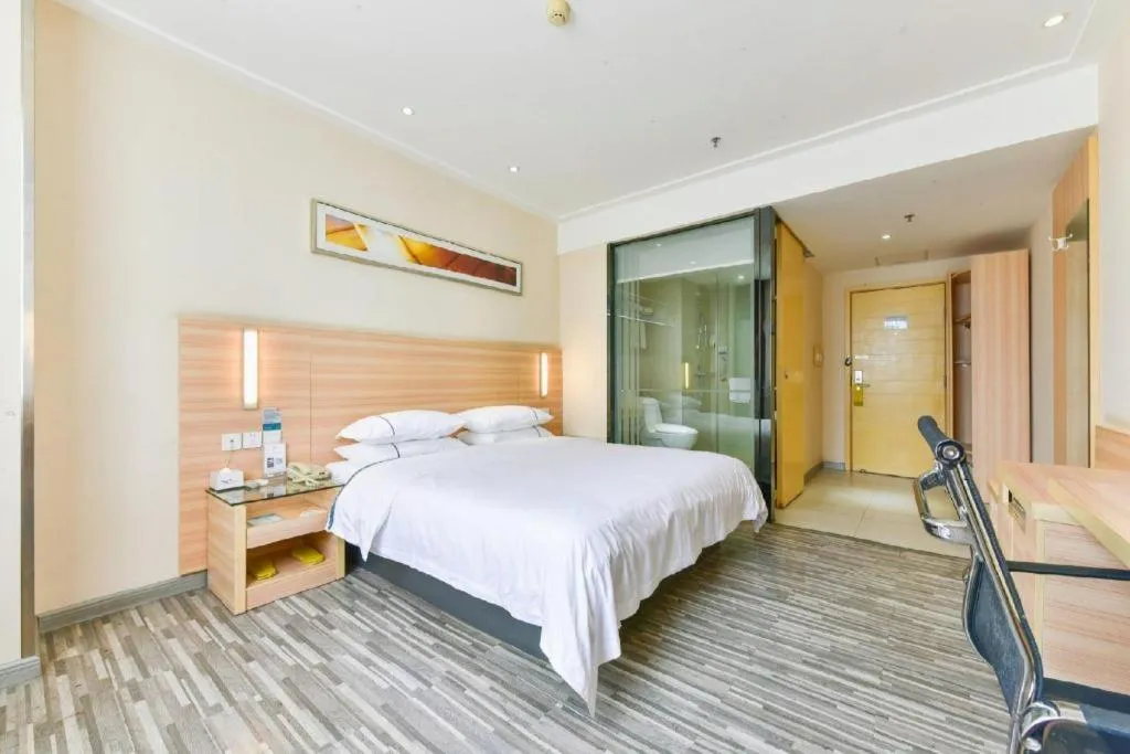 Bed in City Comfort Inn Nanning Langdong Changhu