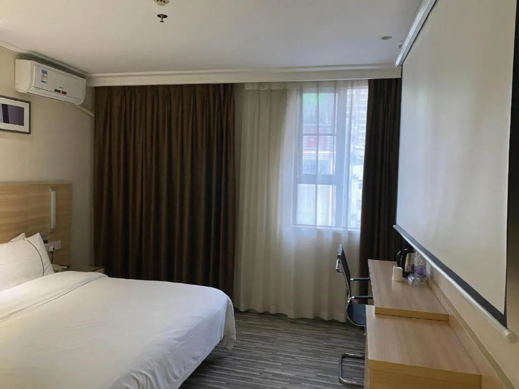 Bed in City Comfort Inn Nanning Langdong Changhu