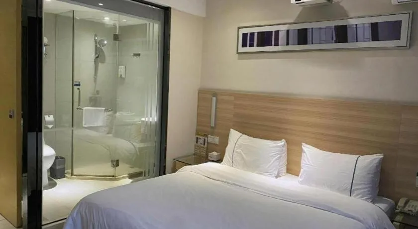 Bed in City Comfort Inn Nanning Langdong Changhu