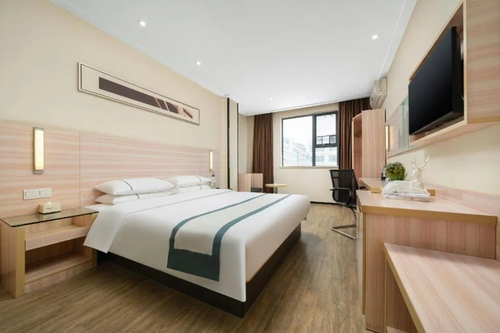 Bed in City Comfort Inn Nanning Langdong Changhu