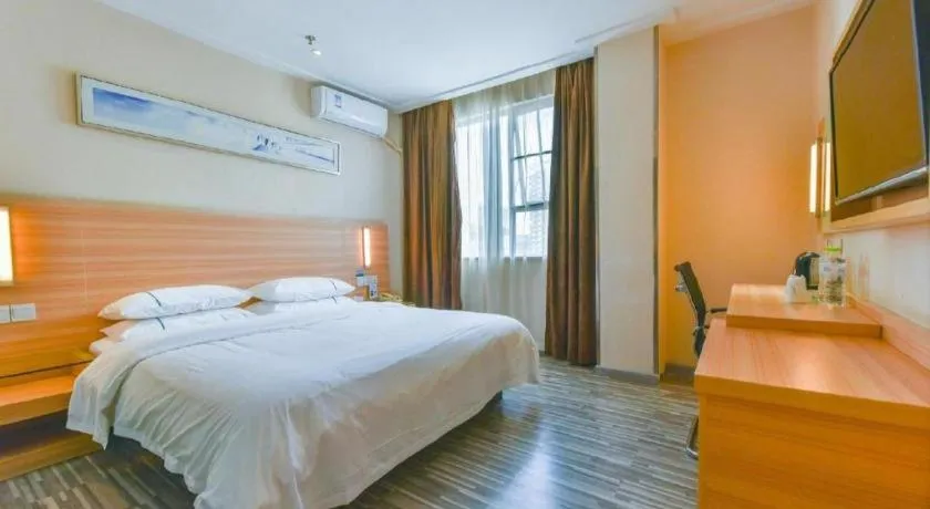 Bed in City Comfort Inn Nanning Langdong Changhu