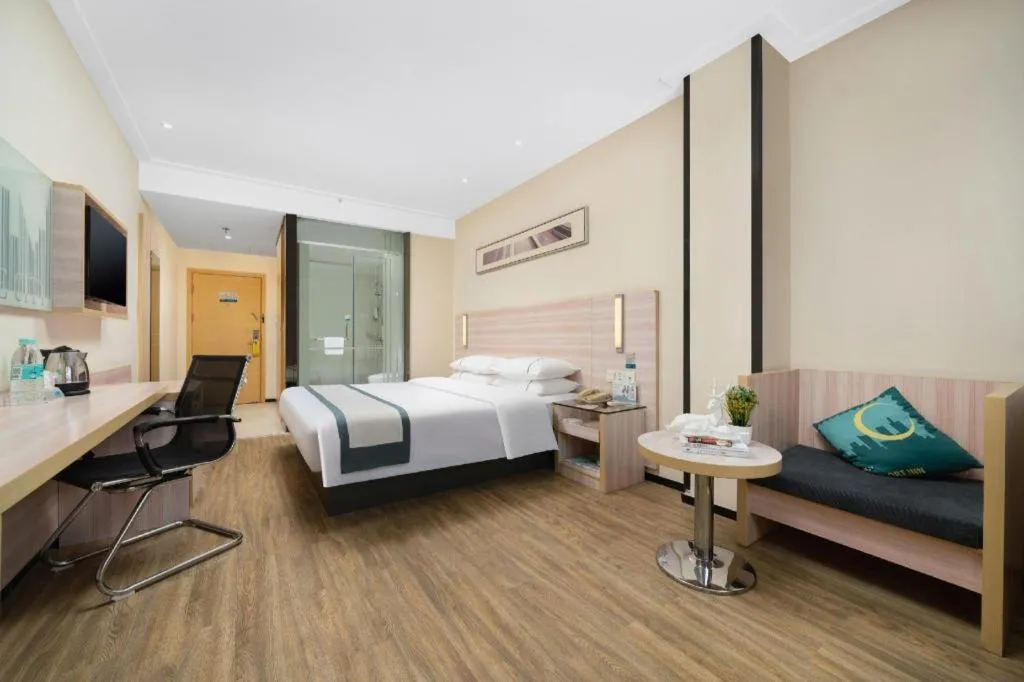 Bed in City Comfort Inn Nanning Langdong Changhu