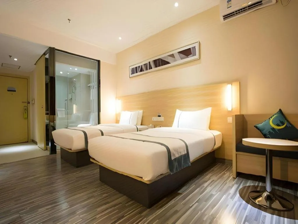 Bed in City Comfort Inn Nanning Langdong Changhu