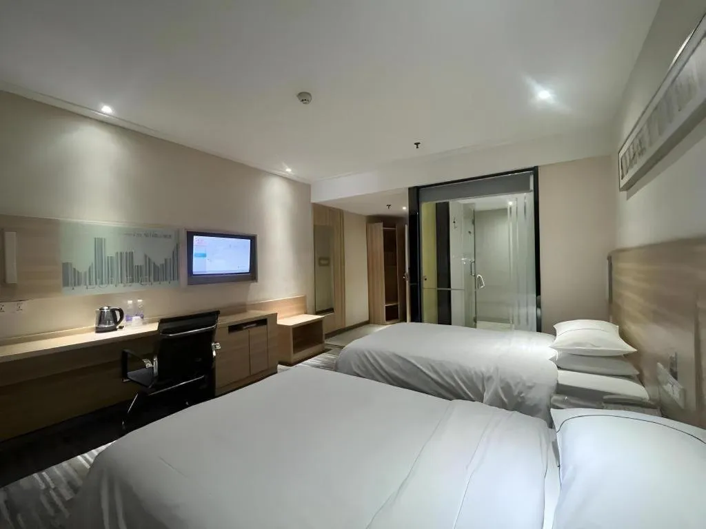 Bed in City Comfort Inn Nanning Langdong Changhu