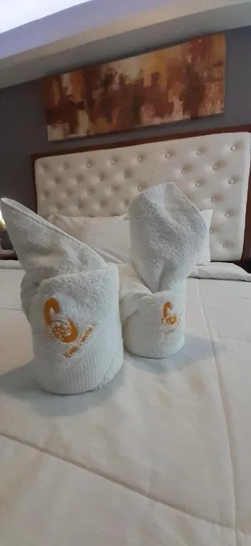 Bed in Hotel Camila 2