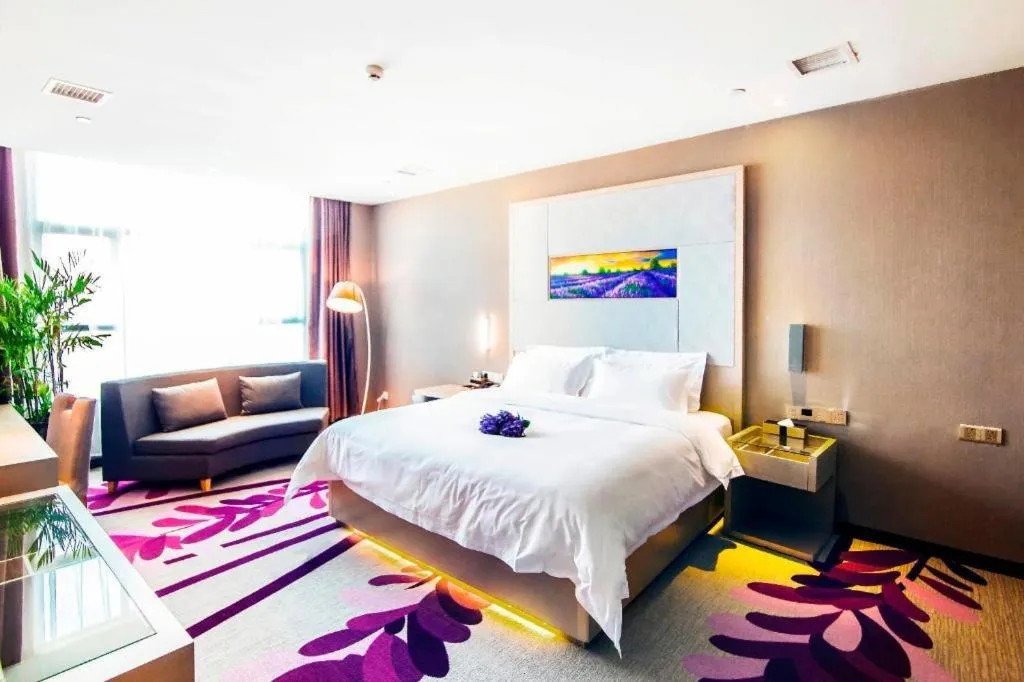 Bed in Lavande Hotel Jinzhou Gong'an RT-Mart Chinese Medicine Hospital