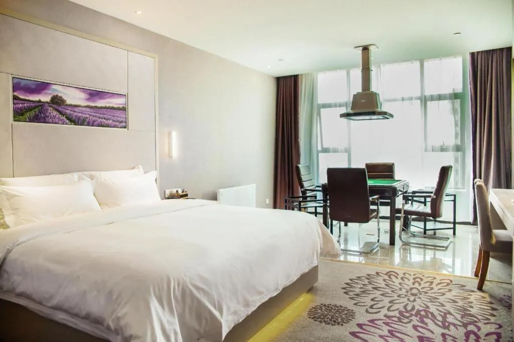 Bed in Lavande Hotel Jinzhou Gong'an RT-Mart Chinese Medicine Hospital