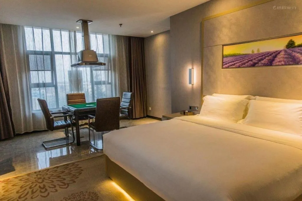Bed in Lavande Hotel Jinzhou Gong'an RT-Mart Chinese Medicine Hospital