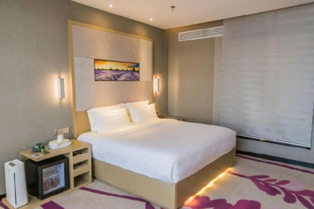 Bed in Lavande Hotel Jinzhou Gong'an RT-Mart Chinese Medicine Hospital