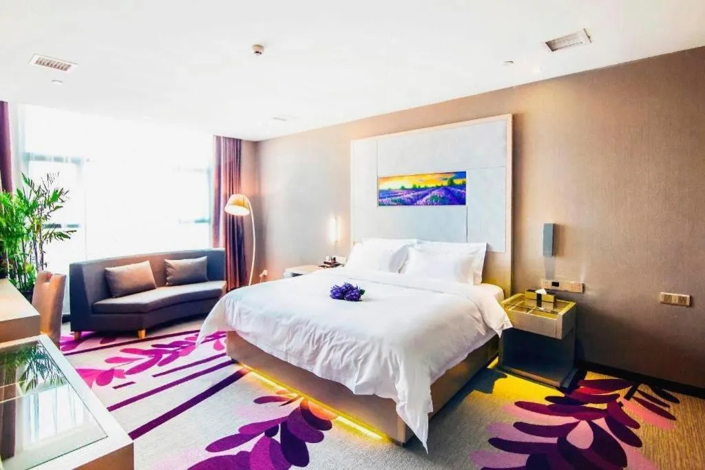 Bed in Lavande Hotel Jinzhou Gong'an RT-Mart Chinese Medicine Hospital