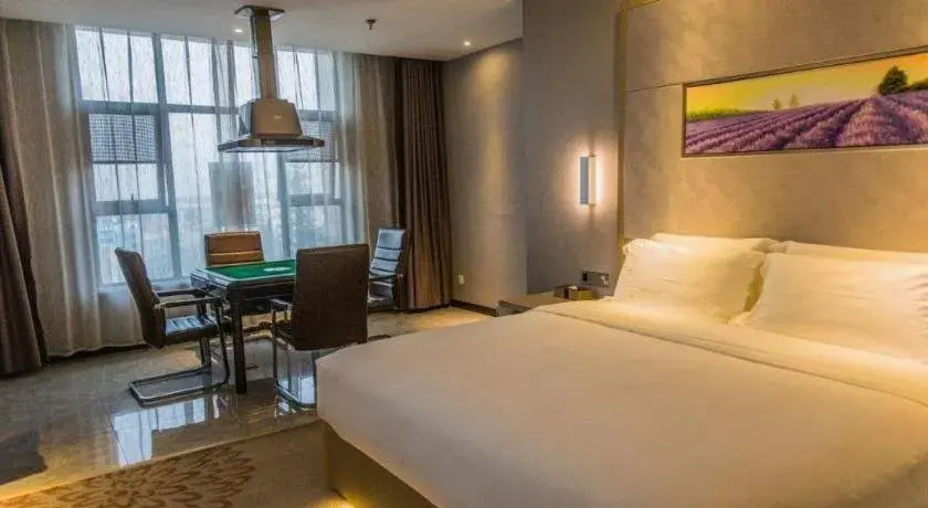 Bed in Lavande Hotel Jinzhou Gong'an RT-Mart Chinese Medicine Hospital Bed in Lavande Hotel Jinzhou Gong'an RT-Mart Chinese Medicine Hospital