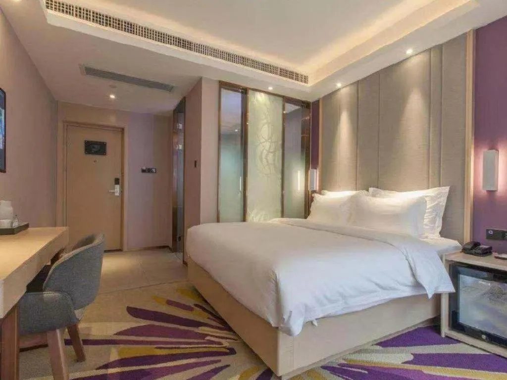 Bed in Lavande Hotel Jinzhou Gong'an RT-Mart Chinese Medicine Hospital