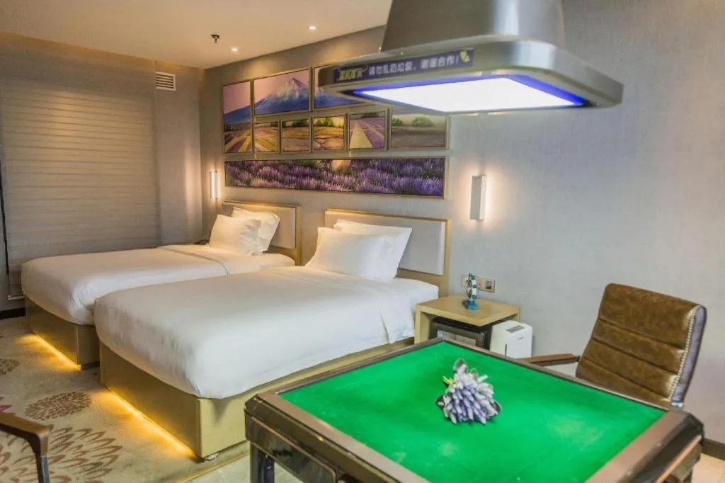 Bed in Lavande Hotel Jinzhou Gong'an RT-Mart Chinese Medicine Hospital